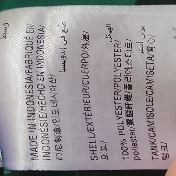 ALFANI Medium Green Multi colored striped blouse - Picture 6 of 7